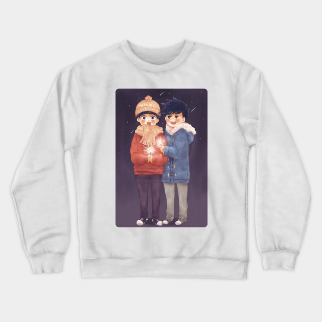 Esper Brothers Crewneck Sweatshirt by susanmariel